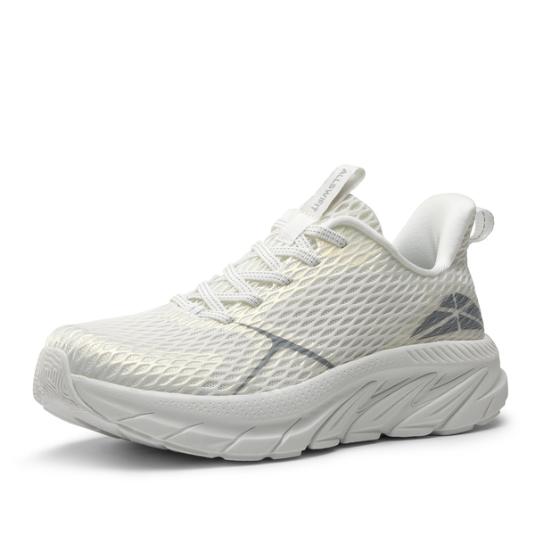 [AllSwifit 1.0] Women's Mesh Lifestyle Sneakers - ALL WHITE -  0